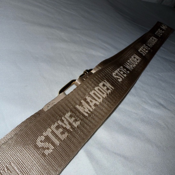 Steve Madden Rhinestone Shoulder Bag Crystal Evening Purse Crossbody Gold Stud - Picture 13 of 13